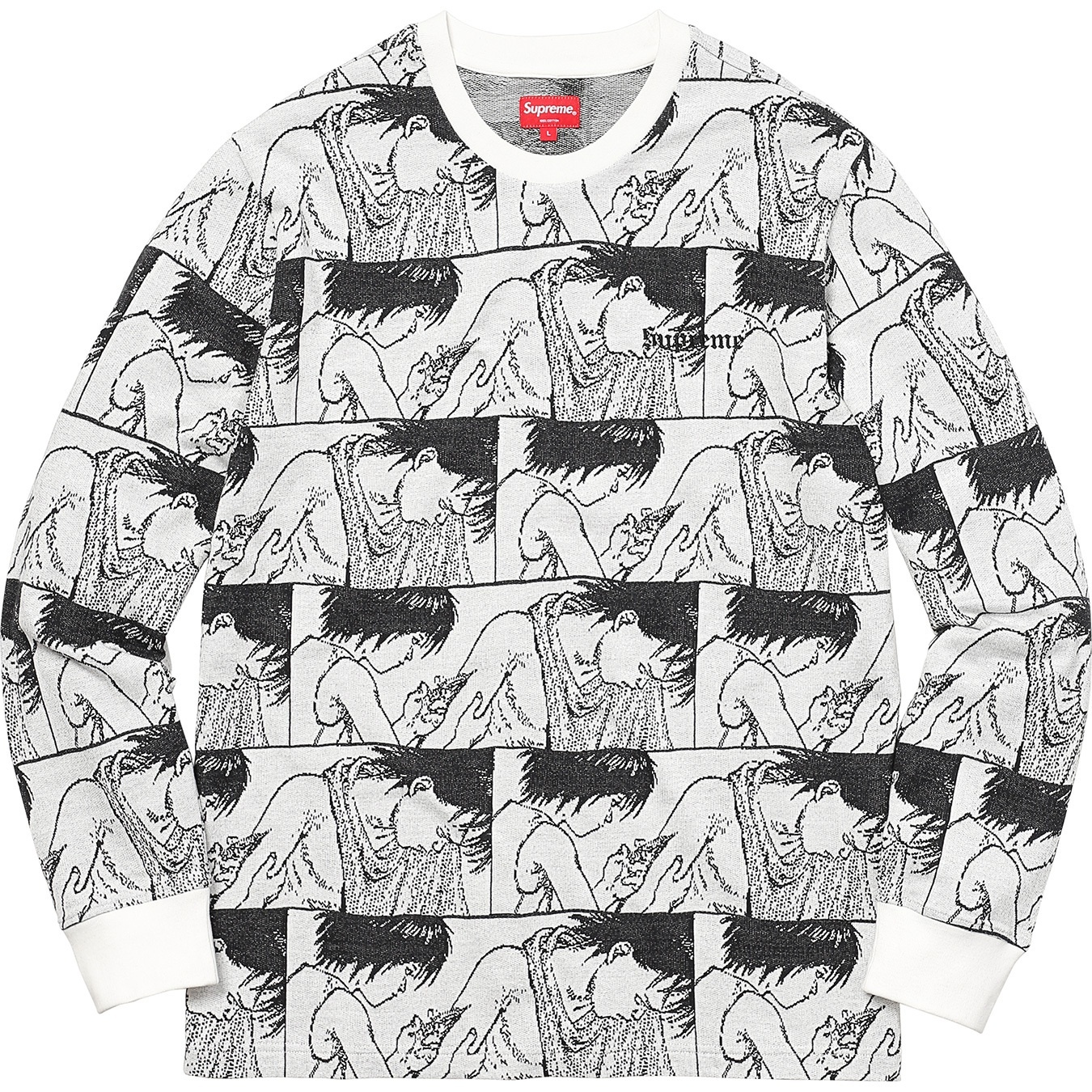 AKIRA/Supreme Syringe Jacquard L/S Top view 3